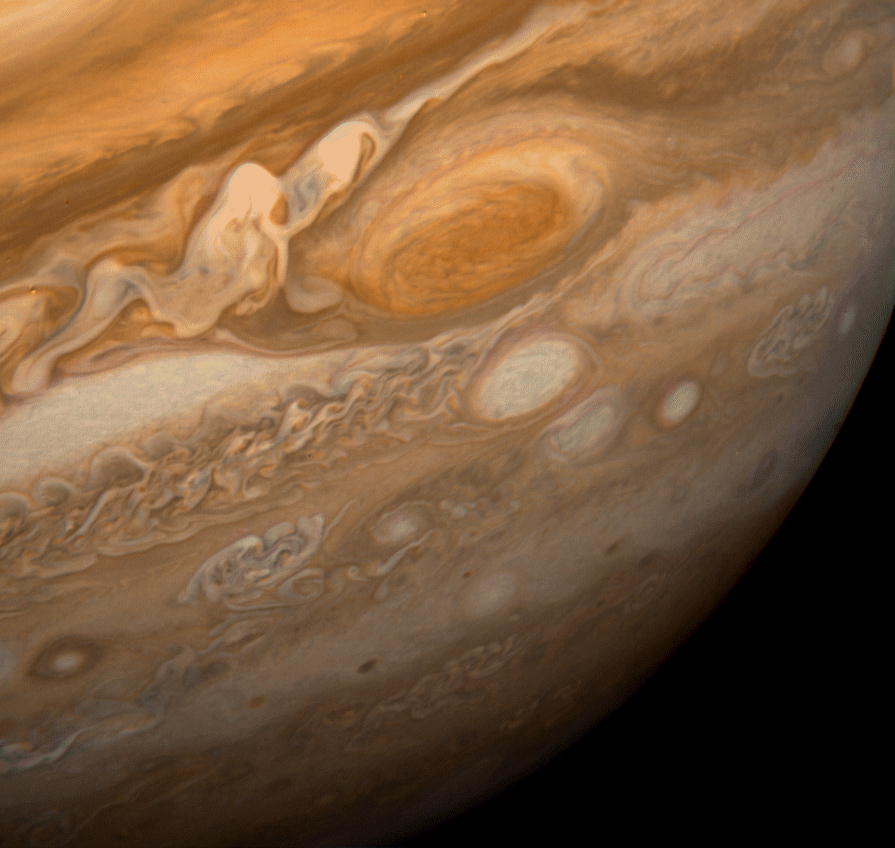 Der große rote Fleck auf dem Jupiter