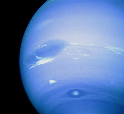 Der Fleck auf dem Neptun
