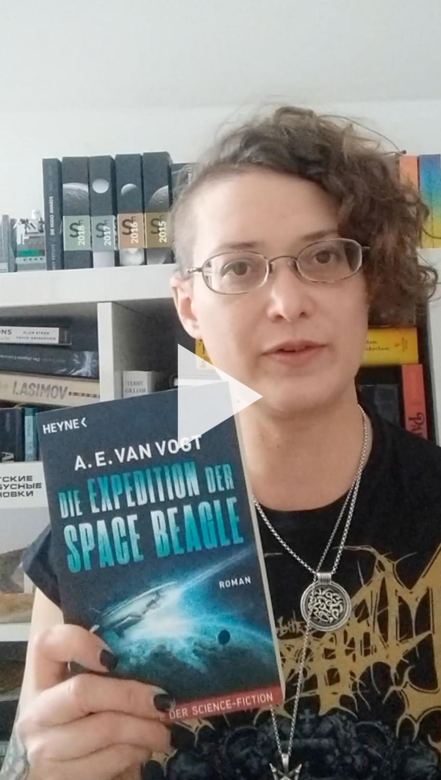 Zukunft zu Hause: Elisabeth Bösl stellt "Die Expedition der Space Beagle" von A. E. van Vogt vor