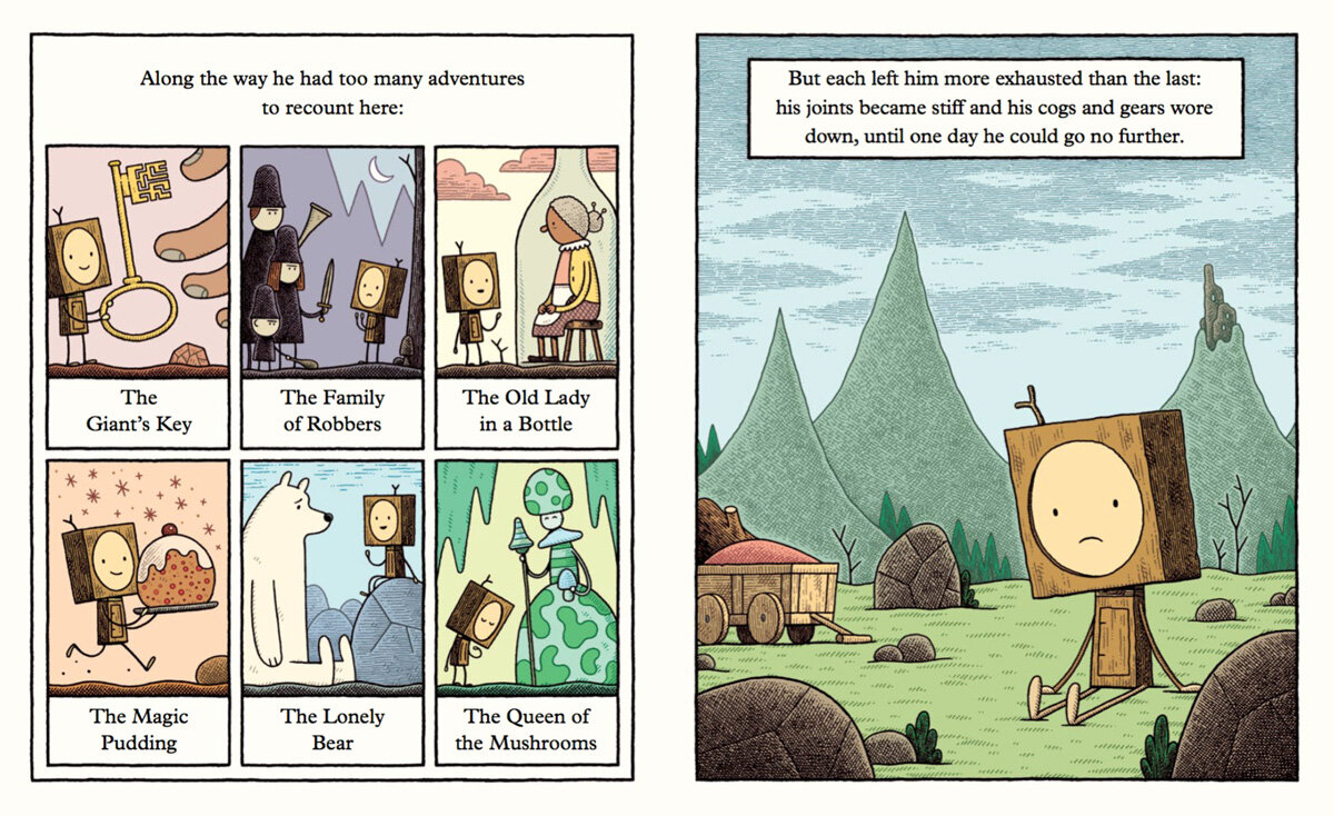  The Little Wooden Robot And The Log Princess Von Tom Gauld Die Zukunft