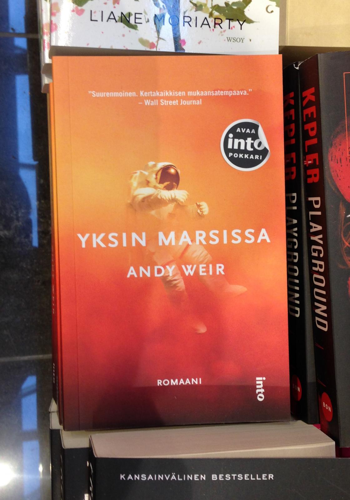 Andy Weir auf Finnisch - WorldCon 75 Helsinki