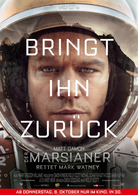 #RettetMarkWatney Der Marsianer