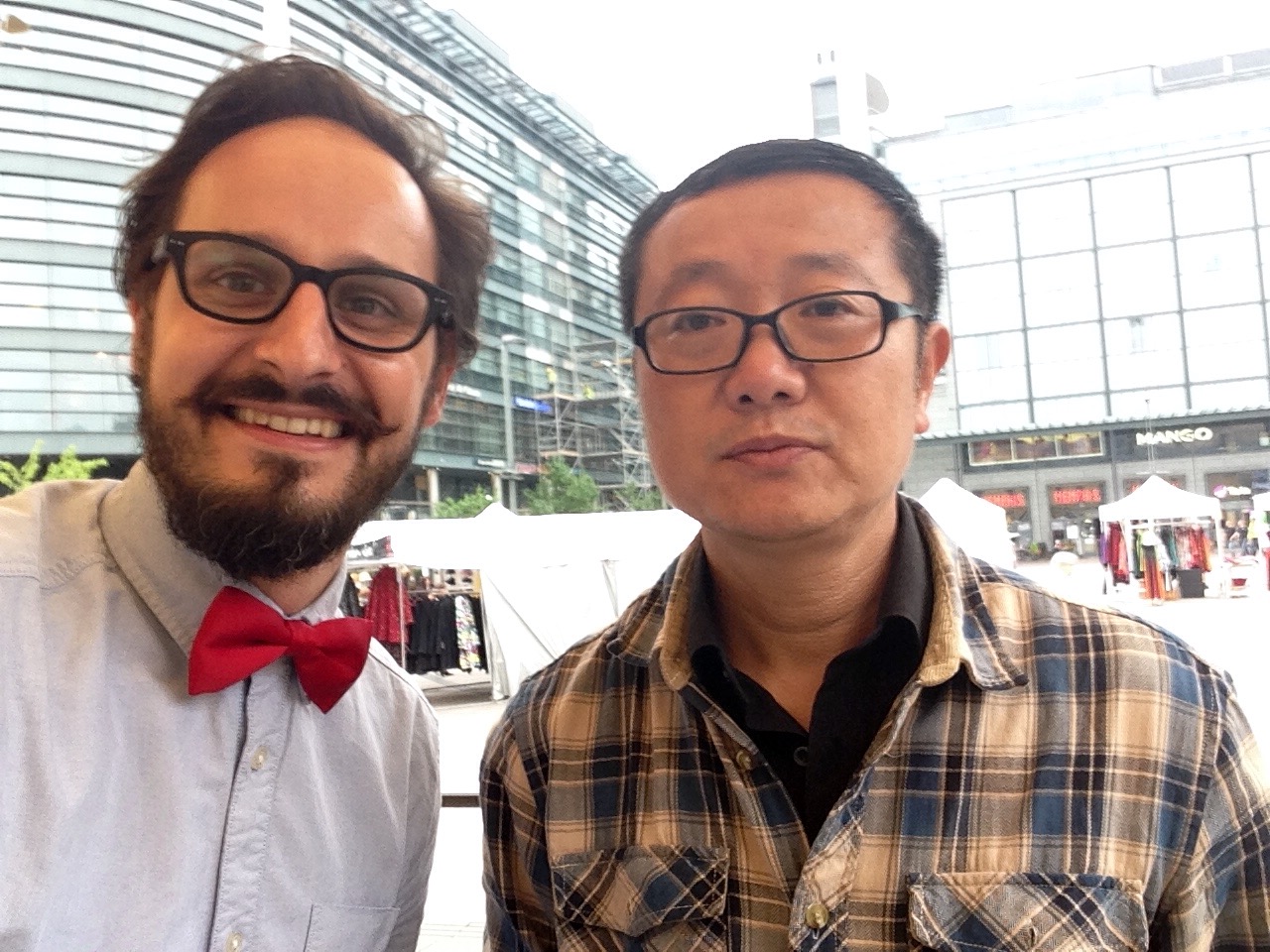 WorldCon 75 - Selfie mit Cixin Liu