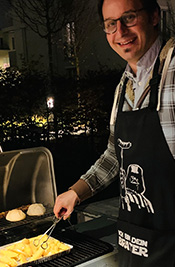Grillschürze