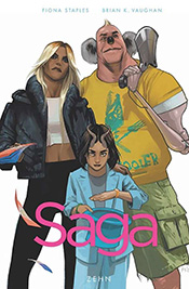 Saga von Autor Brian K. Vaughan und Zeichnerin Fiona Staples